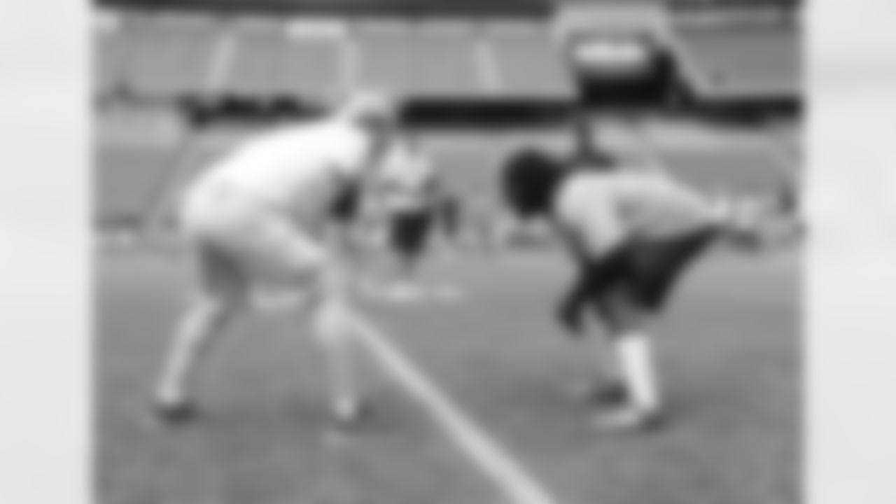 Deion Branch at Executive Combine