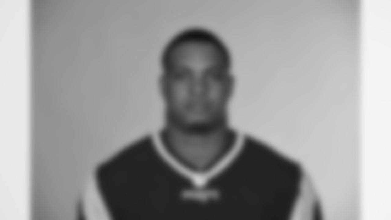 This is a 2016 photo of Rufus Johnson of the New England Patriots NFL football team. This image reflects the New England Patriots active roster as of May 25, 2016 when this image was taken. (AP Photo)