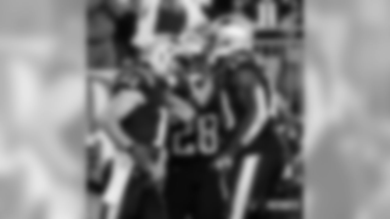 Julian Edelman, James White and Josh Gordon