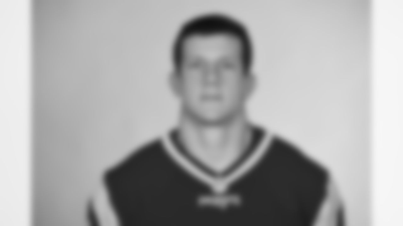 This is a 2016 photo of Steven Scheu of the New England Patriots NFL football team. This image reflects the New England Patriots active roster as of May 25, 2016 when this image was taken. (AP Photo)
