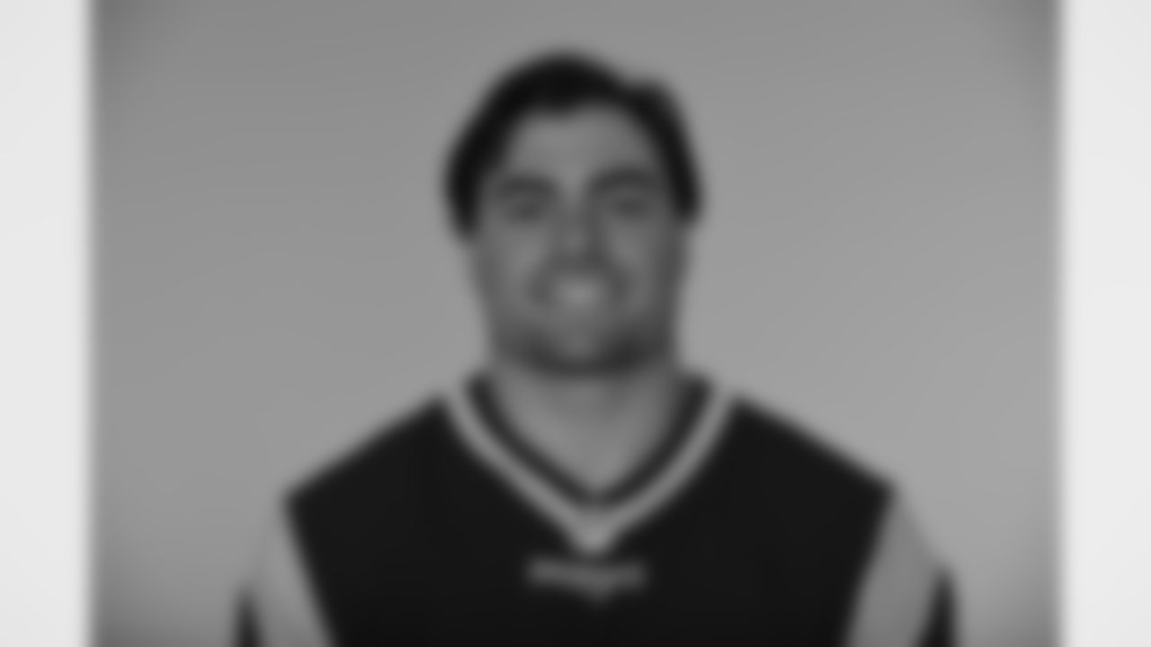 This is a 2015 photo of Nate Ebner of the New England Patriots NFL football team. This image reflects the New England Patriots active roster as of June 10, 2015 when this image was taken. (AP Photo)