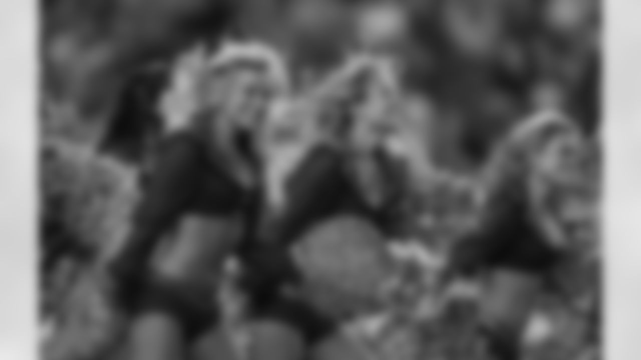 Patriots Cheerleaders perform
