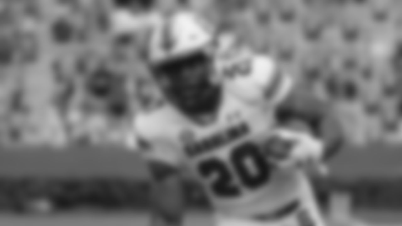 South Carolina running back Kevin Harris runs against Florida during the first half of an NCAA college football game, Saturday, Oct. 3, 2020, in Gainesville, Fla.