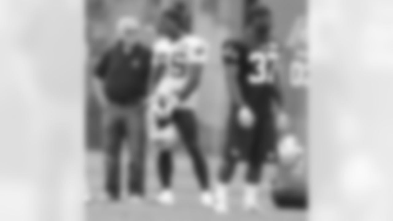 Robert Kraft and Brandon Lloyd