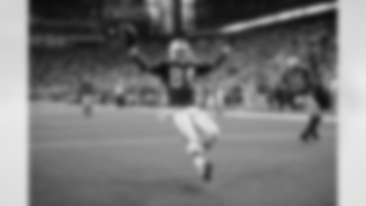 Patriots WR Deion Branch caught two of Tom Brady's four TD passes, including a 79-yarder for a score, lifting New England to a 45-24 win on Nov. 25, 2010. Safety Devin McCourty had two interceptions and finished with 79 return yards.