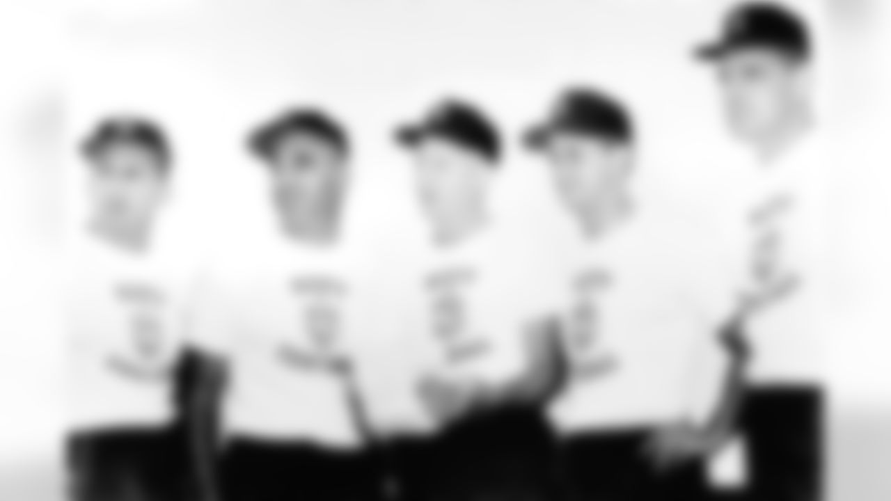 Navy football coaching staff (from left): Steve Belichick, Ernie Jorge, Wayne Hardin Rick Forzano and Dick Duden. Steve Belichick coached at Navy from 1956-1989.