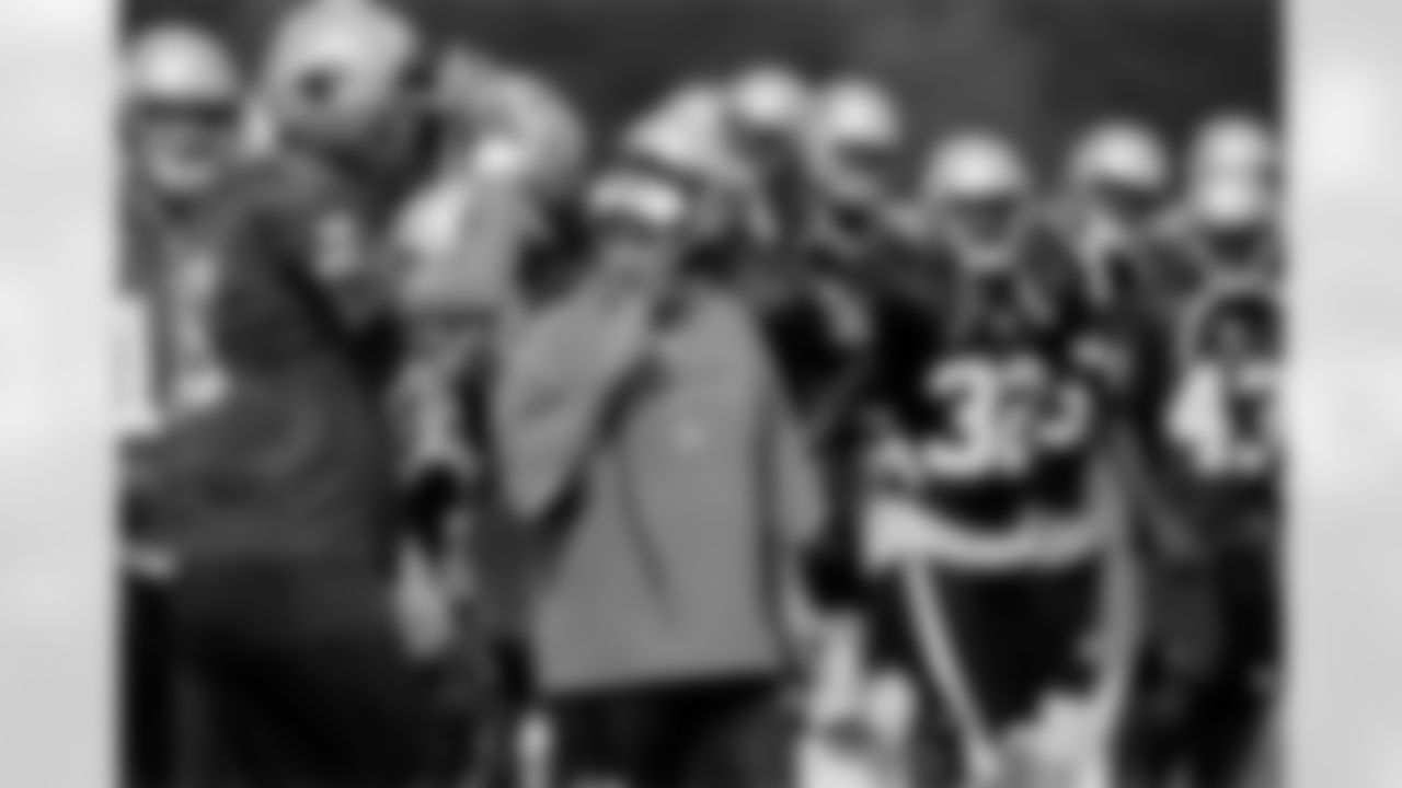 New England Patriots head coach Bill Belichick whistles the end of practice at the team's afternoon session of summer training camp in Foxborough, Mass., Friday Aug. 4, 2006. Photo by Stephan Savoia