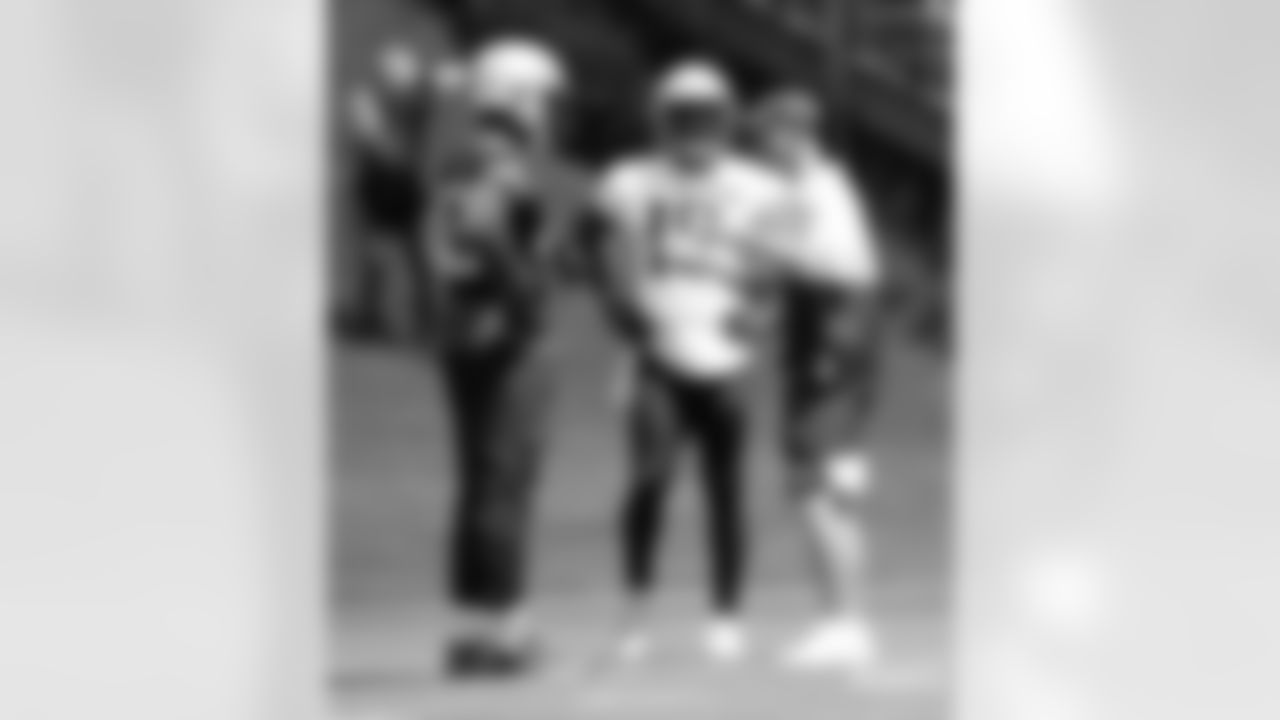 Rashod Berry, Matthew Slater and Cam Achord