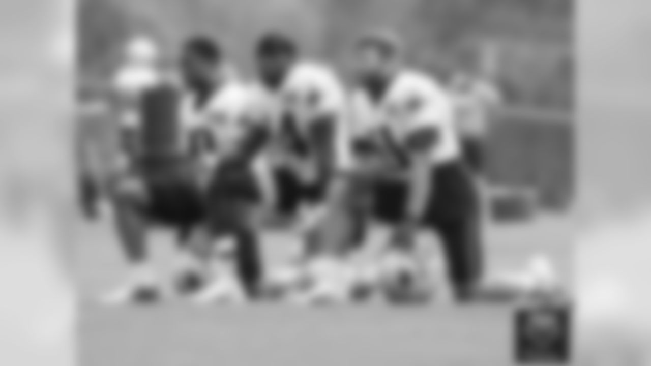 Damiere Byrd, Mohamed Sanu and Julian Edelman