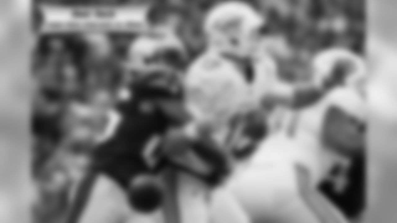 The Patriots trailed 17-10 when Ryan made like Lawrence Taylor coming off the edge, strip sacking Ryan Tannehill to set up the tying TD.