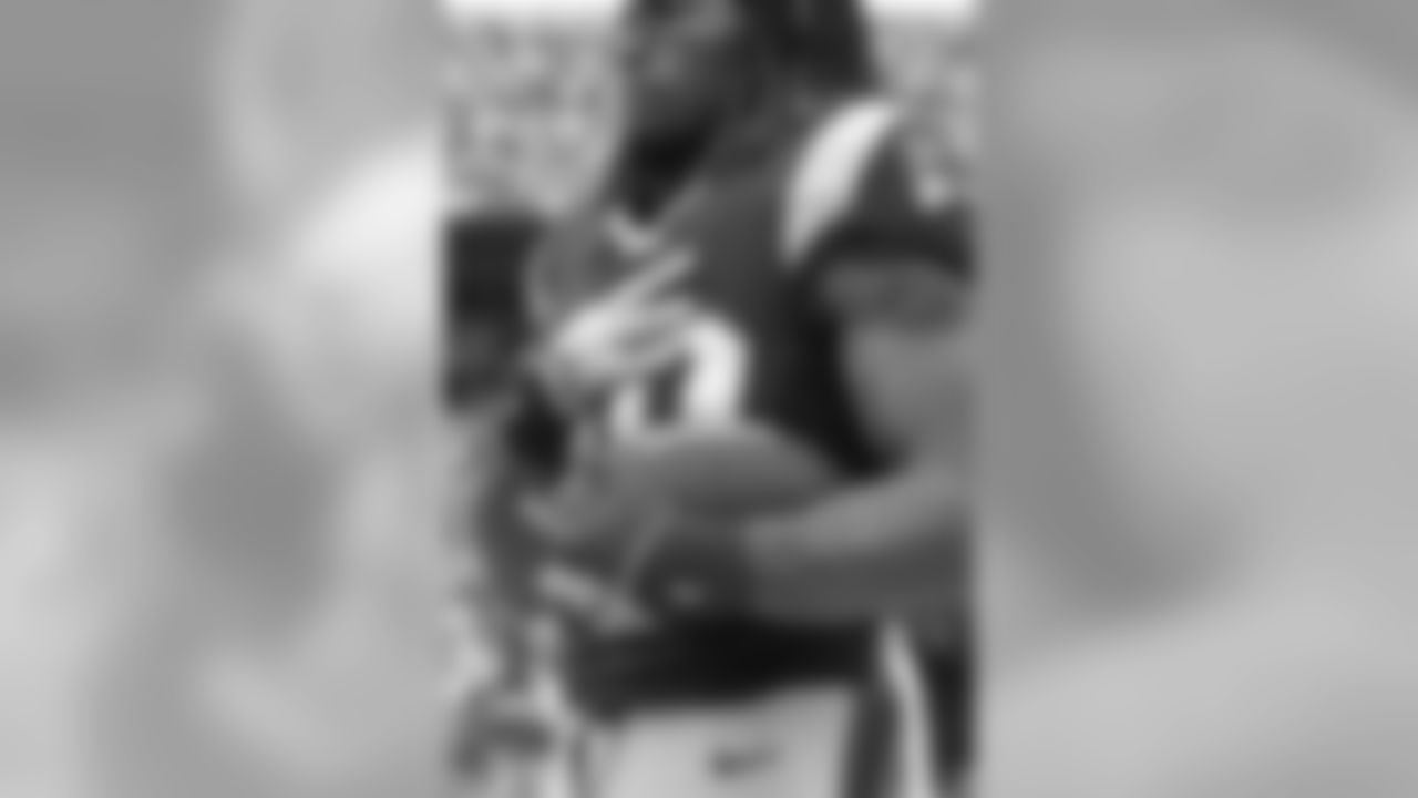 Brandon Bolden during National Anthem