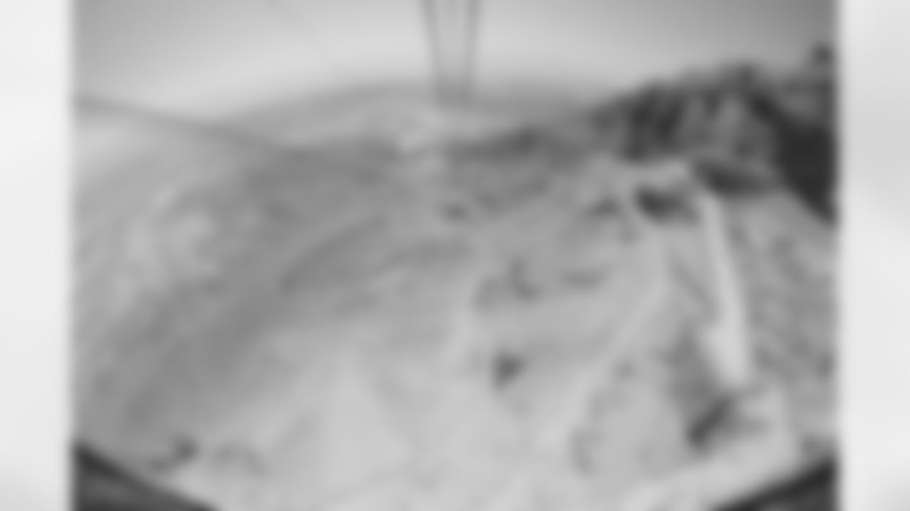 The view from the top of the mountain at Masada.