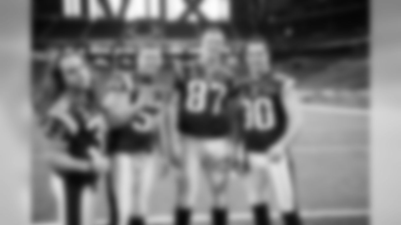 Ross Ventrone, Dane Fletcher, Rob Gronkowski, and Niko Koutouvides
