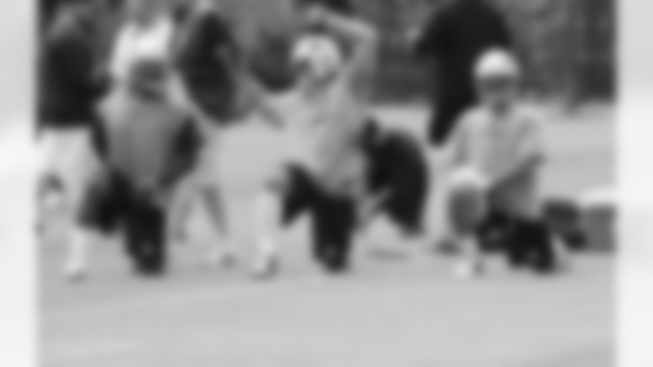 Jerod Mayo, Mike Rivera and Rob Ninkovich