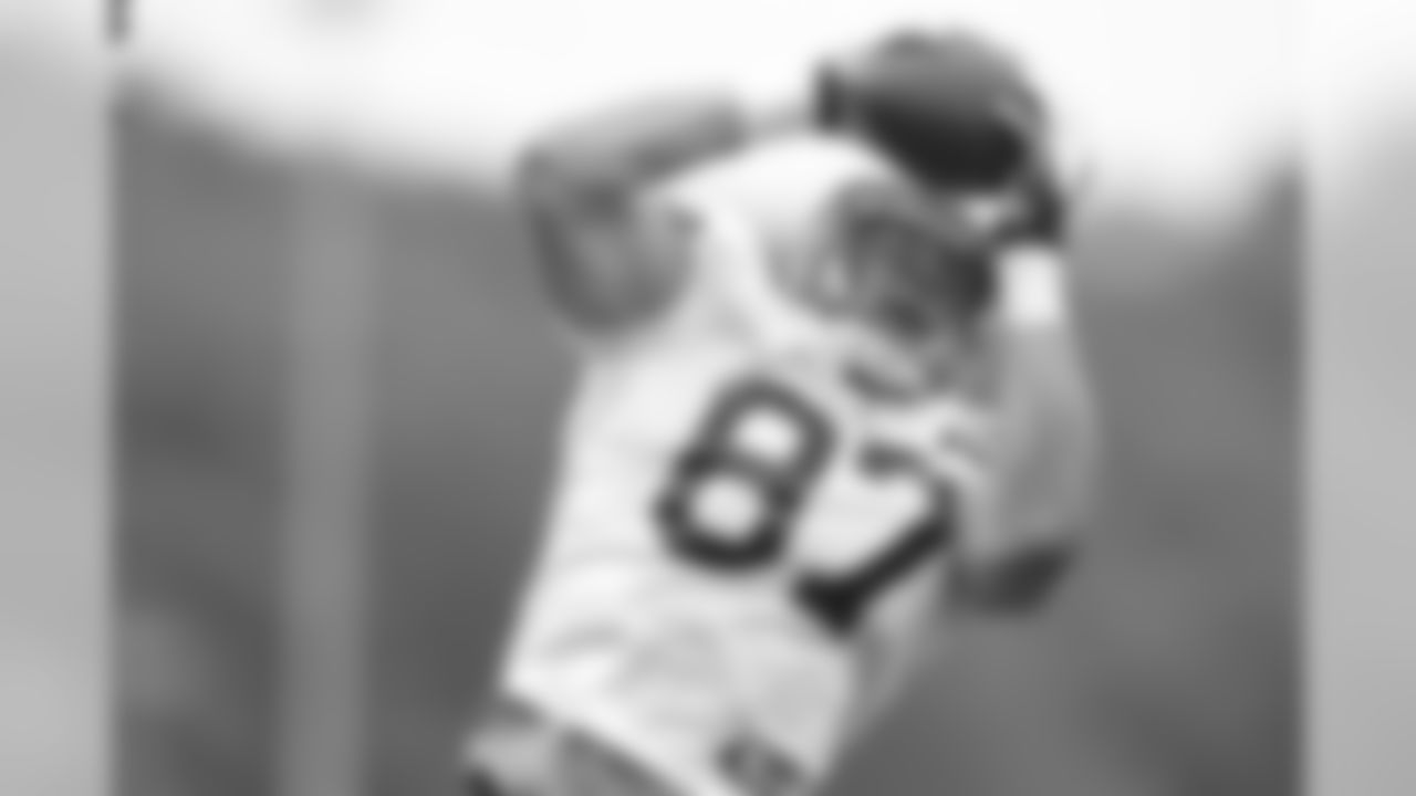 Rob Gronkowski makes a great catch during training camp