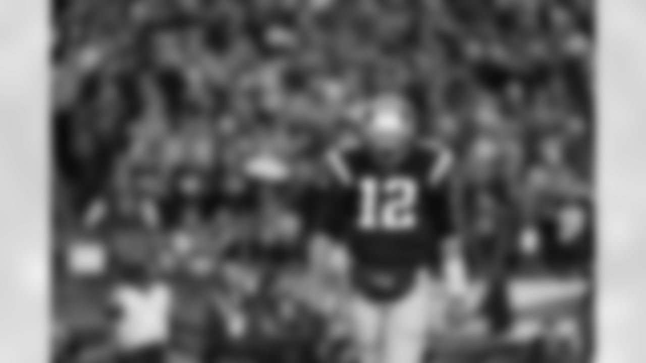 New England Patriots quarterback Tom Brady (12) walks off the field with his head down during an NFL football game against the Seattle Seahawks, Sunday, Nov. 13, 2016, in Foxborough, Mass. The Seahawks defeated the Patriots, 31-24. (Ryan Kang via AP)