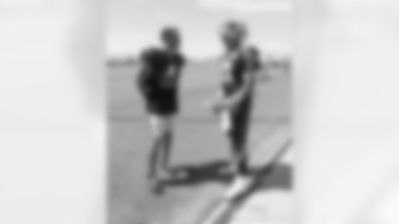 Derek Carr and Mac Jones