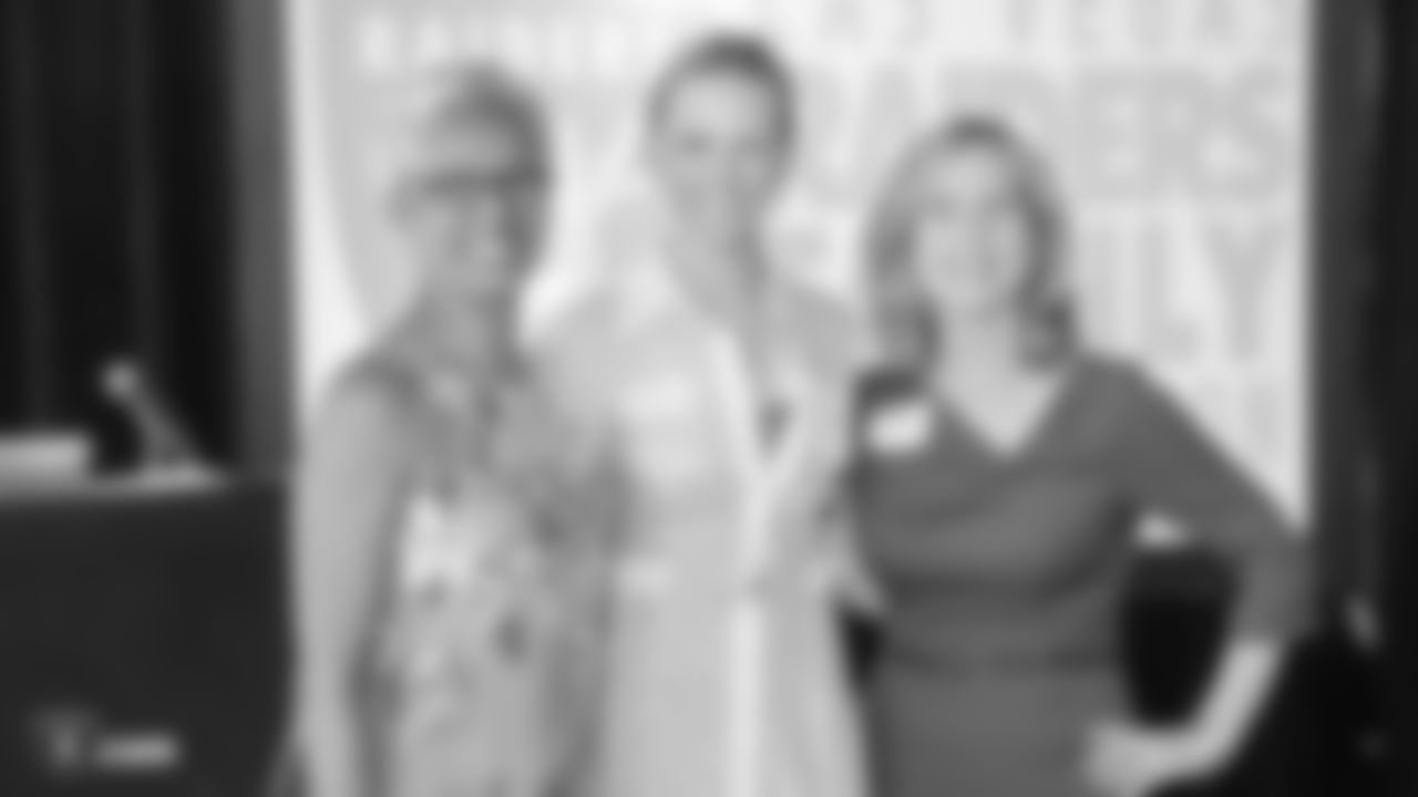 Members from the Raiders Women's Association kickoff the season with a welcome event at the M Resort, Friday, September 7, 2018, in Henderson, Nevada.