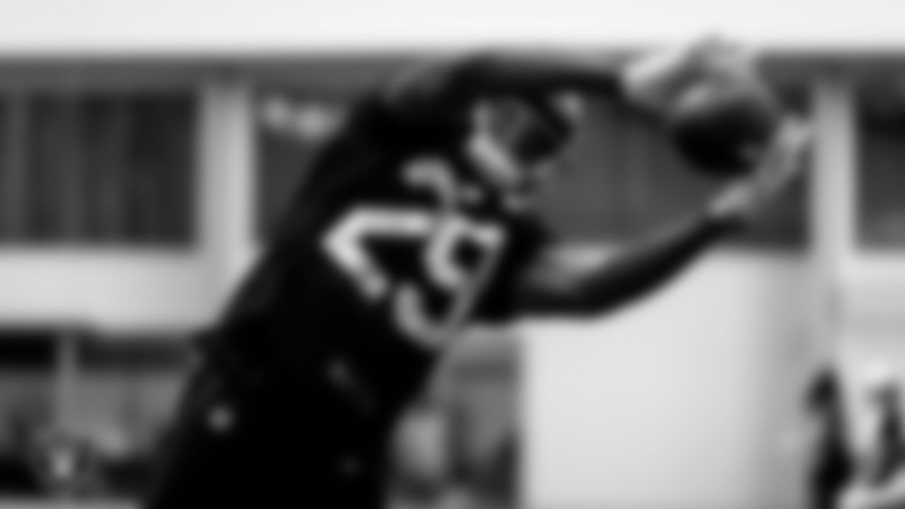 Las Vegas Raiders safety Lamarcus Joyner (29) during practice.