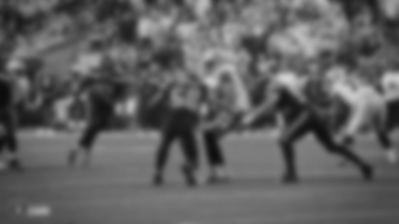 The Raiders preseason game against the Seattle Seahawks at CenturyLink Field.