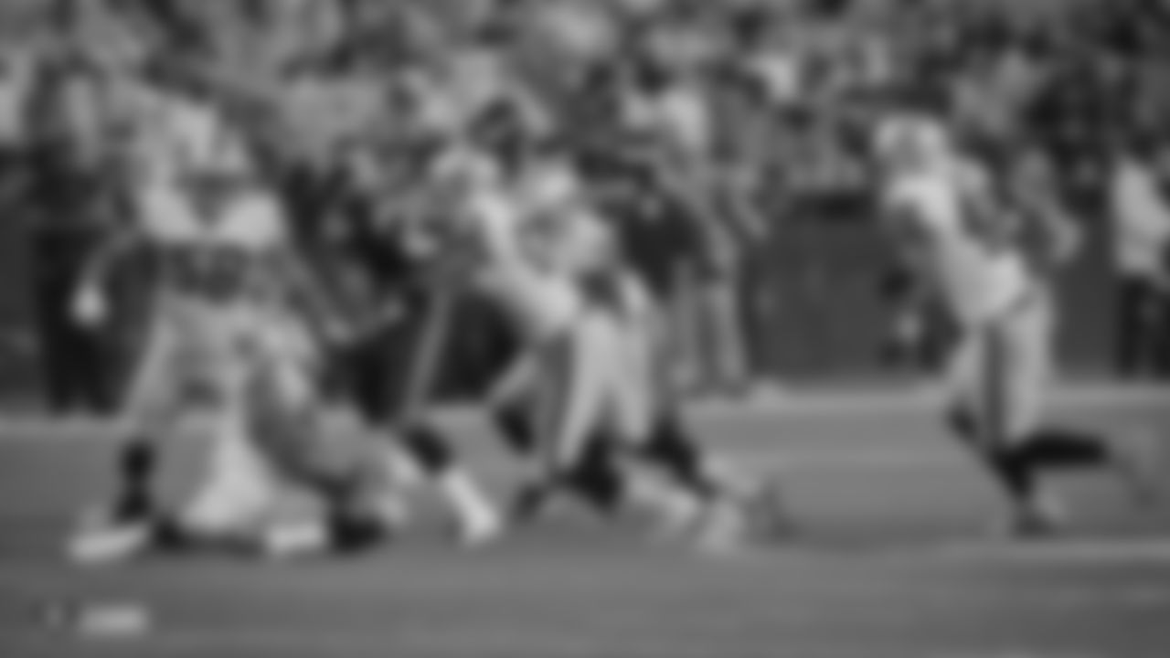 The Raiders preseason game against the Seattle Seahawks at CenturyLink Field.