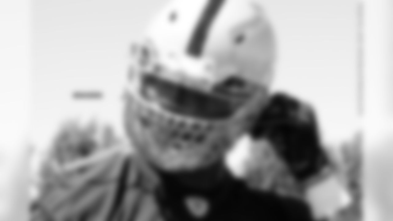 DE Justin Tuck enters his 10th NFL season and first with the Raiders. Tuck spent the first nine years of his career with the NY Giants who drafted him in the 3rd round in 2005 out of Notre Dame. Tuck is a two-time Pro Bowler and helped the Giants to two Super Bowl victories. He has 60.5 career sacks and 453 tackles.