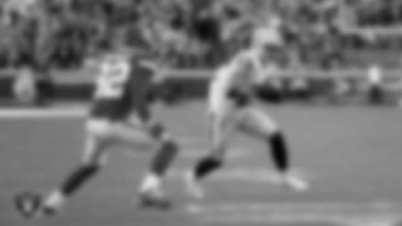 Las Vegas Raiders wide receiver Hunter Renfrow (13) during the regular season away game against the Kansas City Chiefs.