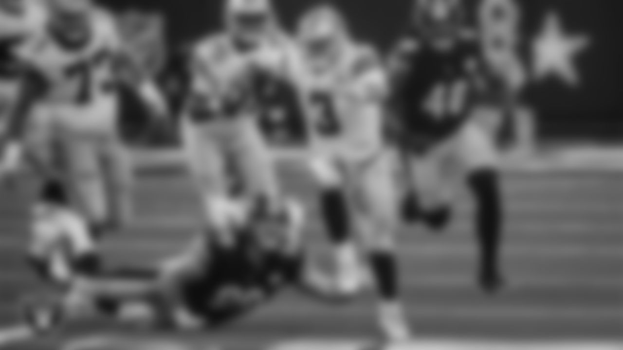 QB Garrett Gilbert
Previous teams: St. Louis Rams (2014), New England Patriots (2014–2015), Detroit Lions (2015), Oakland Raiders (2015–2016), Carolina Panthers (2017–2018), Orlando Apollos (2019), Cleveland Browns (2019–2020), Dallas Cowboys (2020), New England Patriots (2021), Washington Football Team (2021)