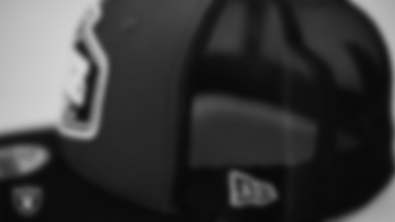 The Las Vegas Raiders 2021 NFL Draft cap.