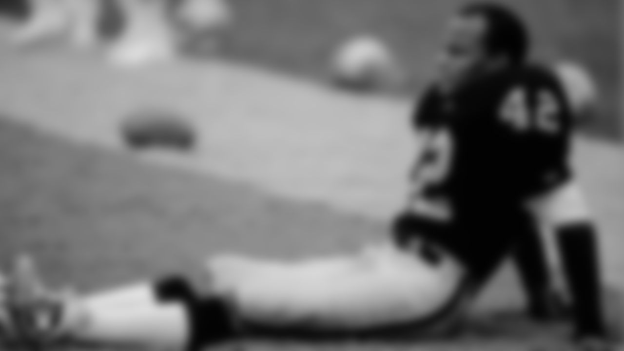 Ronnie Lott spent 2 years with the Raiders amassing 196 tackles, 9 interceptions, 2 forced fumbles, and 2 fumble recoveries. In his first season with the Raiders, he led the league with 8 interceptions and was selected to the Pro Bowl.