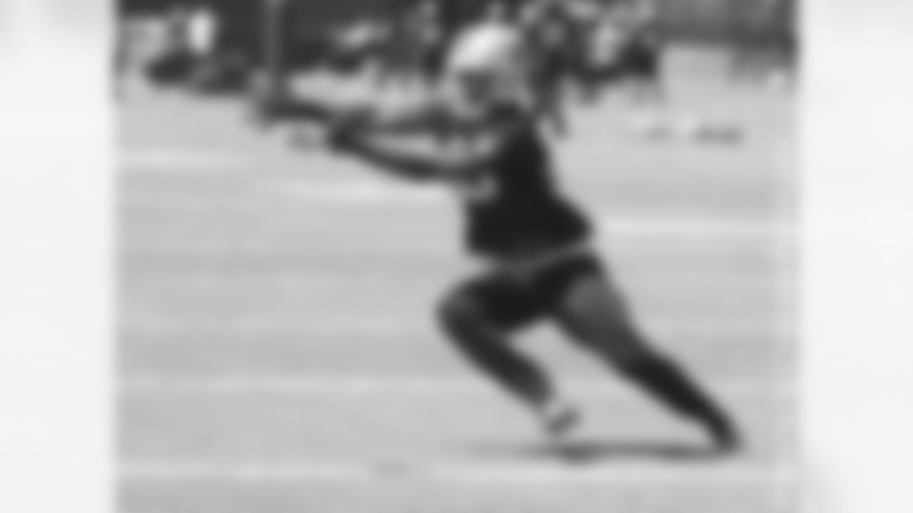 A defender defends the ball