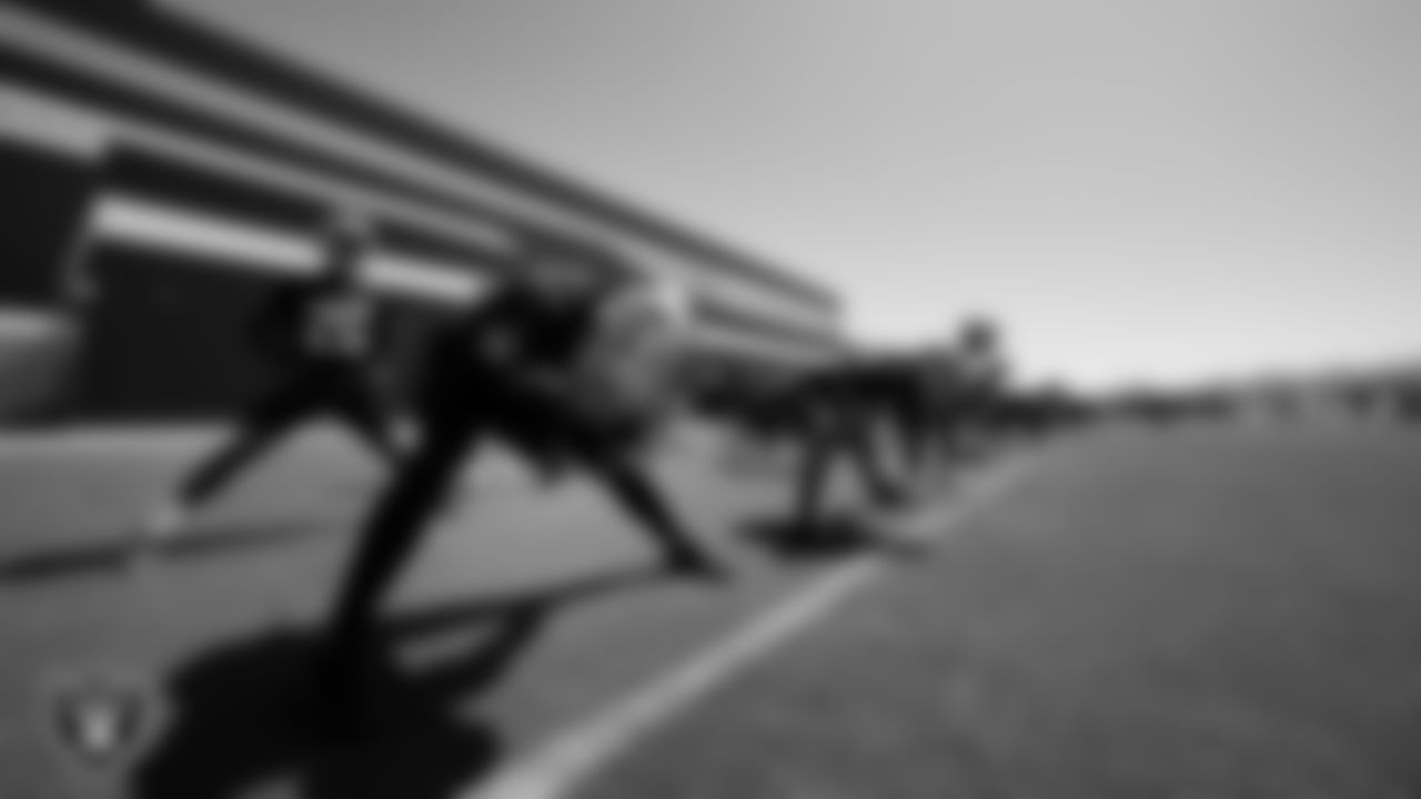 Las Vegas Raiders during Mandatory Minicamp.