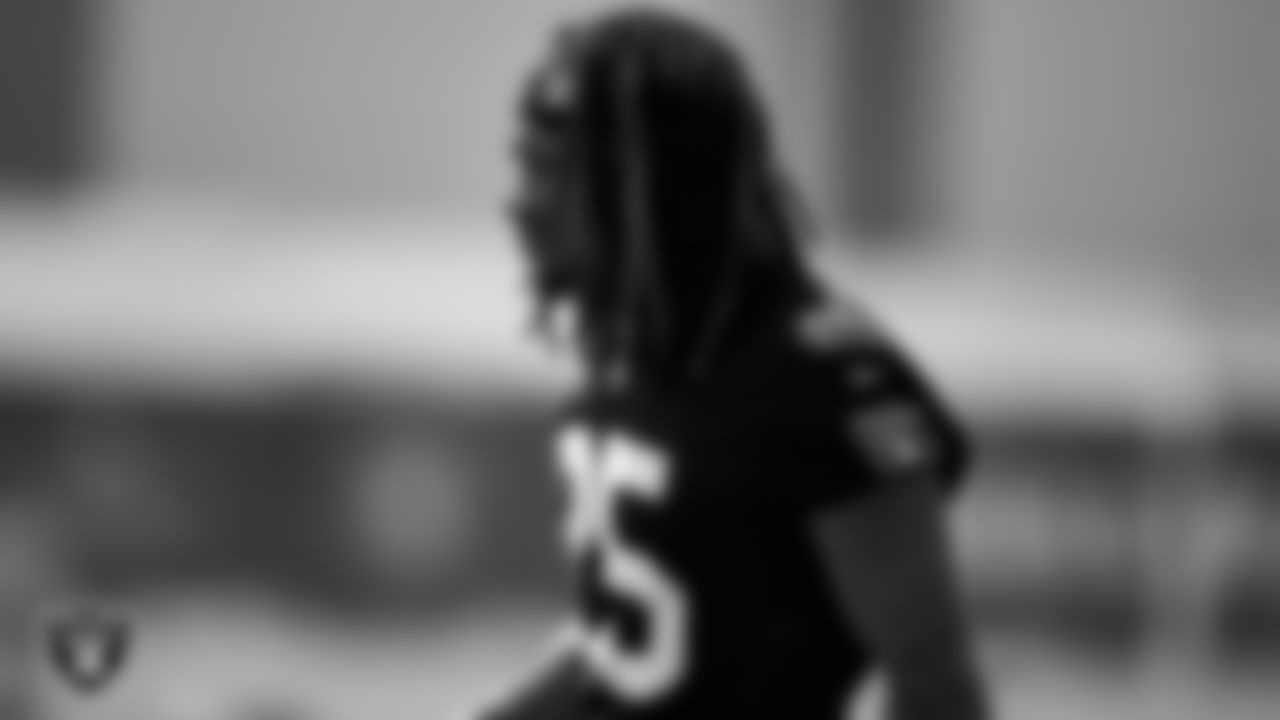 Las Vegas Raiders safety Tre'von Moehrig (25) during Mandatory Minicamp.
