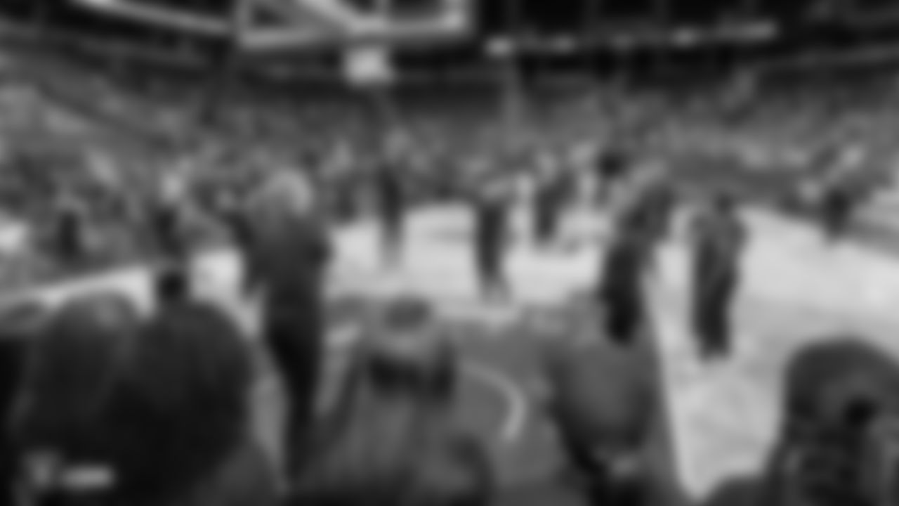 The Raiders provide youth from Las Vegas High School with the opportunity to attend a Las Vegas Aces WNBA game.