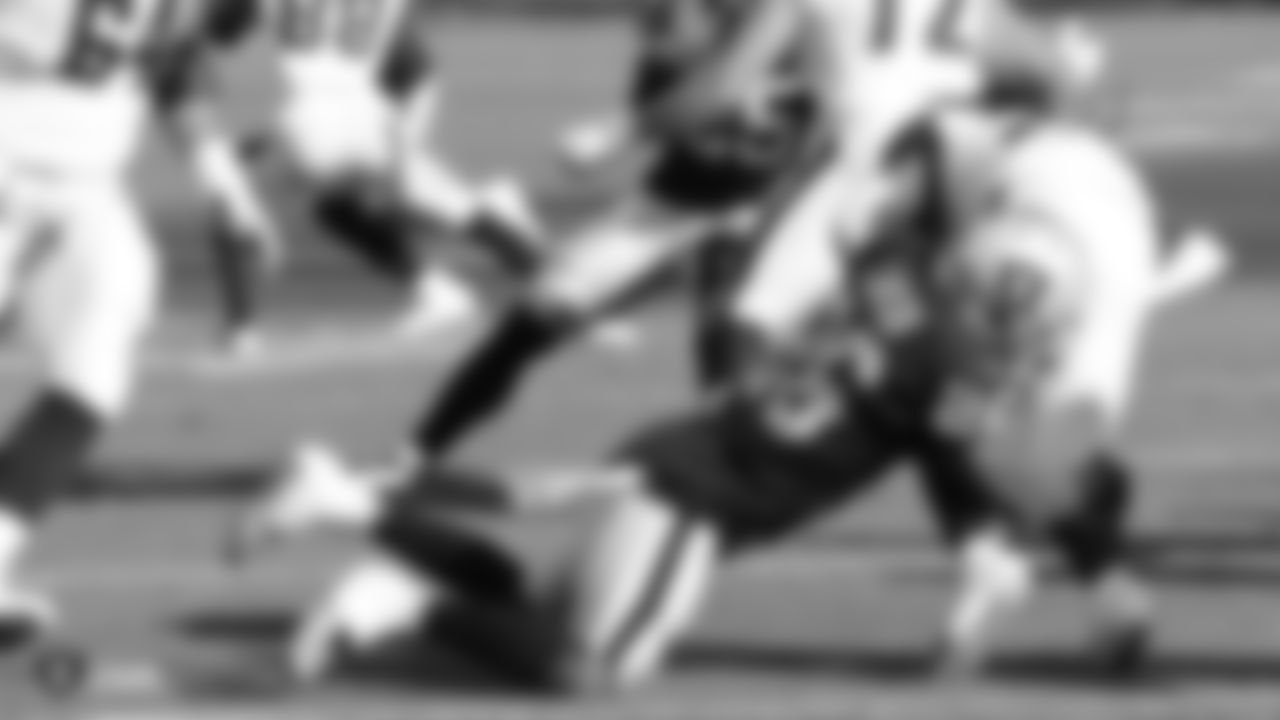 The Oakland Raiders preseason game against the Los Angeles Rams at Oakland-Alameda County Coliseum.