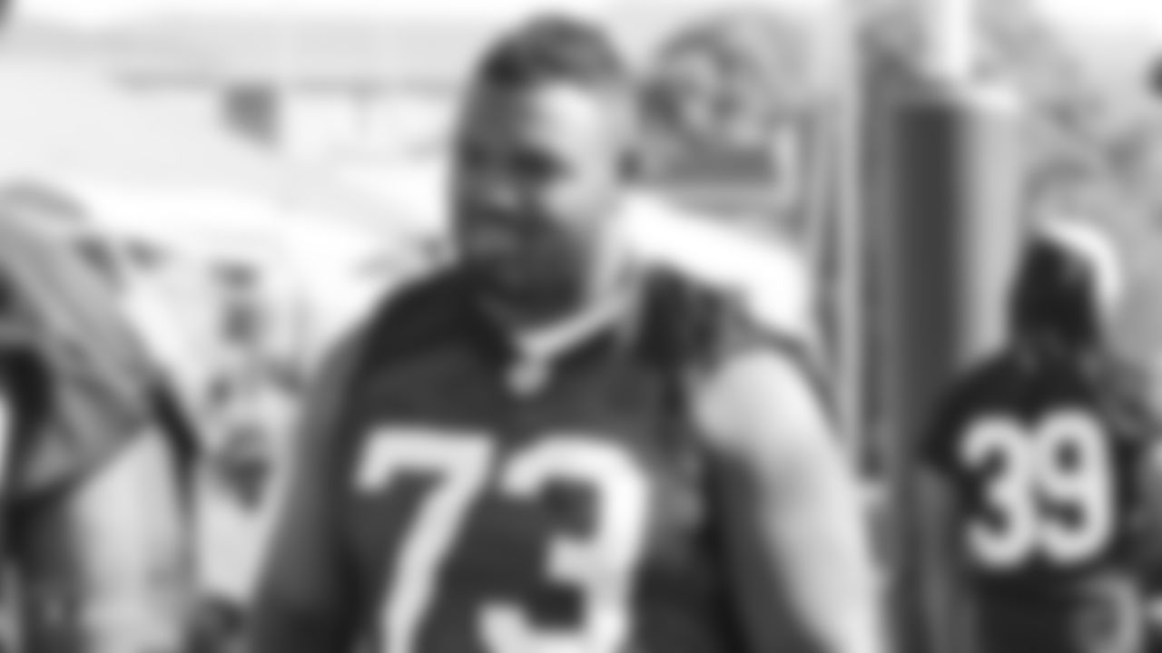 Oakland Raiders defensive tackle Maurice Hurst (73) on the field for practice at 2018 Pre-Training Camp at The Oakland Raiders Napa Valley Training Complex, Thursday, July 26, 2018, in Napa, California.