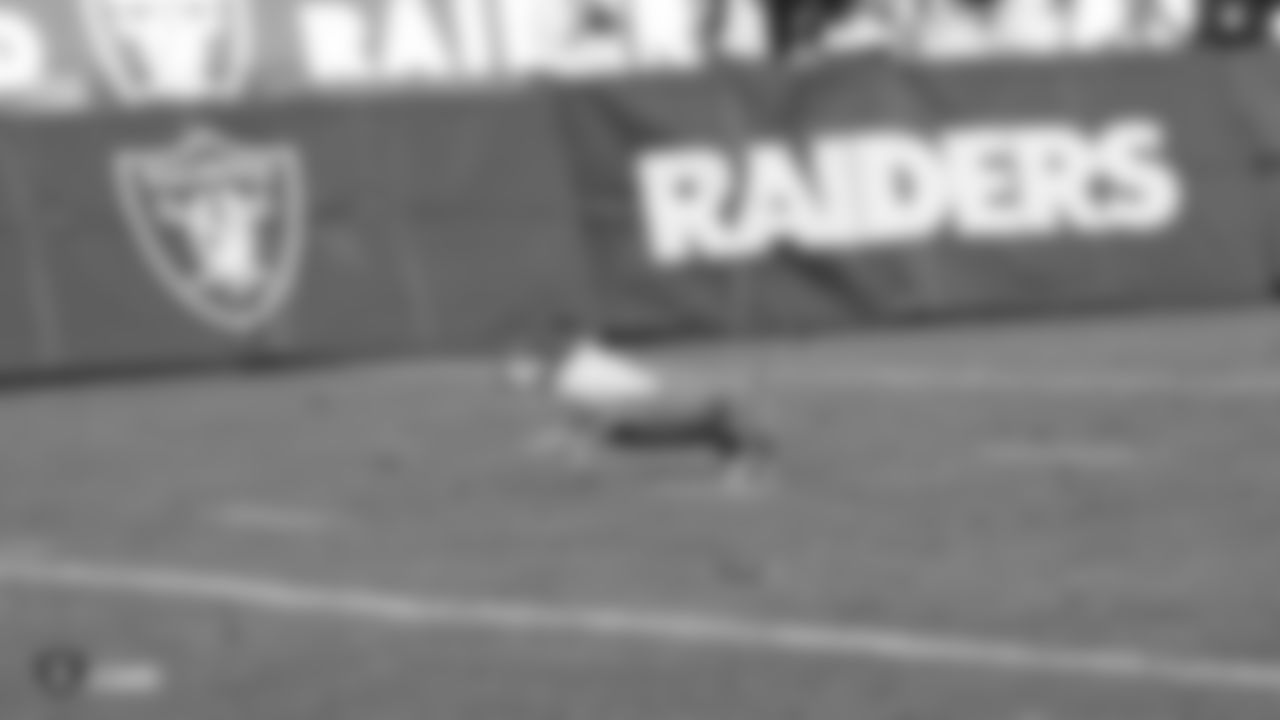 6th Annual Wiener Dog Races during halftime at the Raiders preseason game against the Los Angeles Rams.