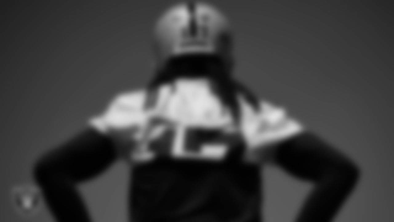 Las Vegas Raiders wide receiver Davante Adams (17) during mandatory minicamp at Intermountain Health Performance Center.