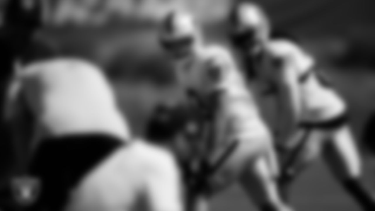 Las Vegas Raiders wide receiver Hunter Renfrow (13) on the field for a joint practice with the Los Angeles Rams at 2023 Training Camp at California Lutheran University.