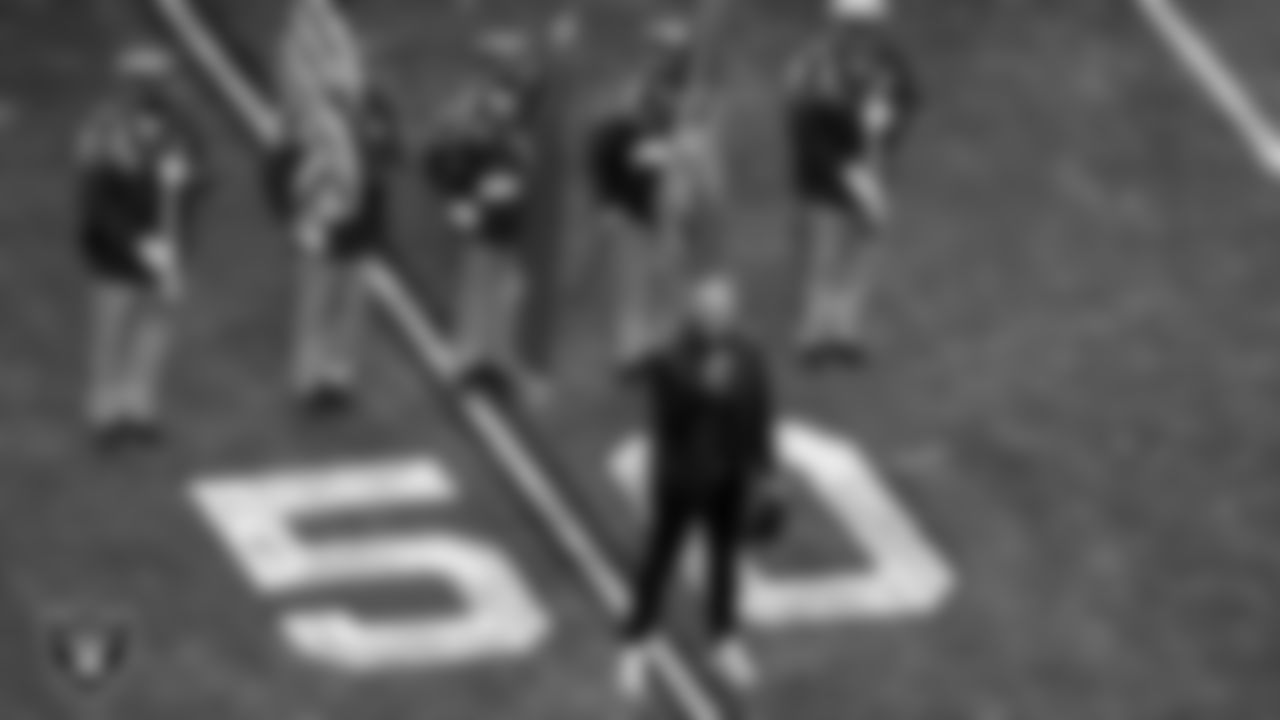 Pastor, singer, songwriter, and record producer, Montell Jordan, performs the national anthem, while the Las Vegas Metropolitan Police Department presents the nation's colors, before the Las Vegas Raiders' regular season home game against the Denver Broncos at Allegiant Stadium.