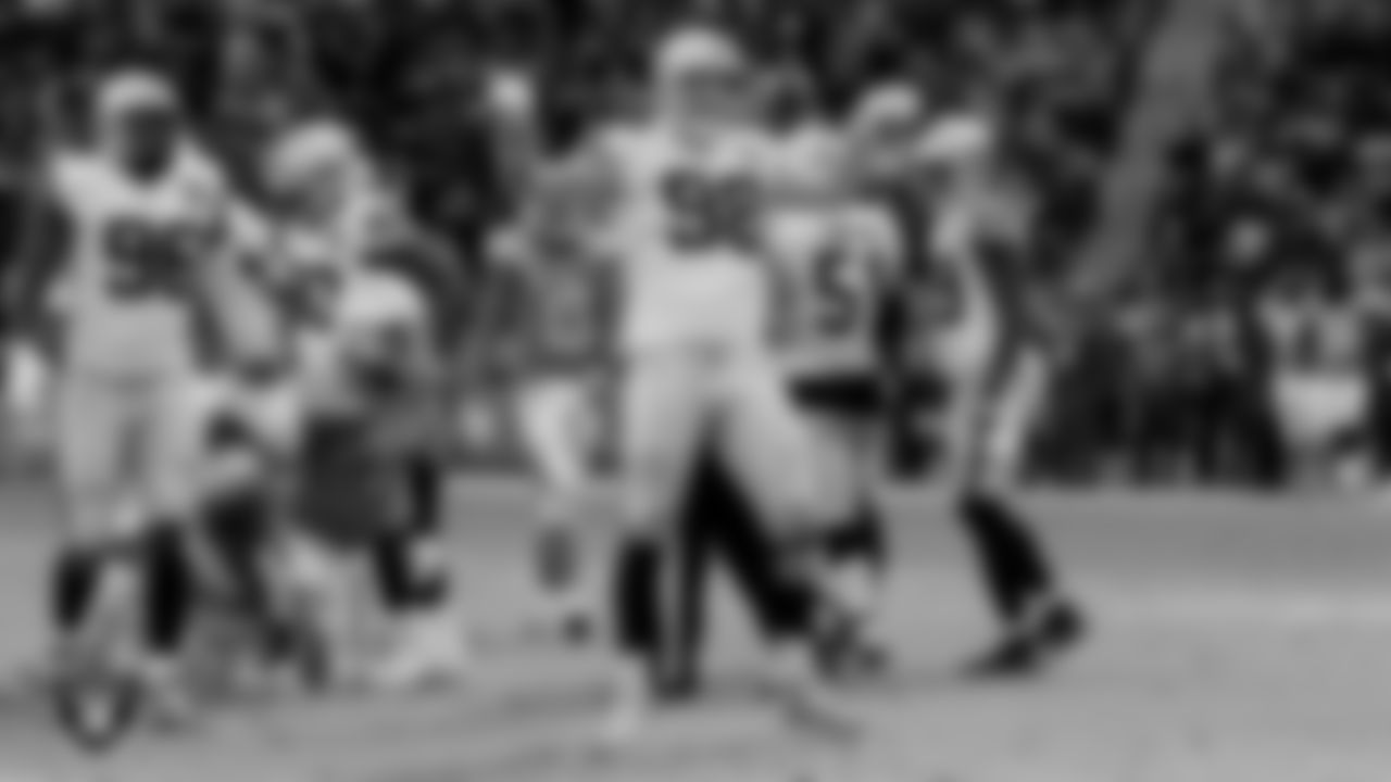 Week 9: Raiders at Chargers - Sunday, Nov. 8 at 1:05 p.m. PT
Last meeting in Los Angeles: December 22, 2019 - W, 24-17