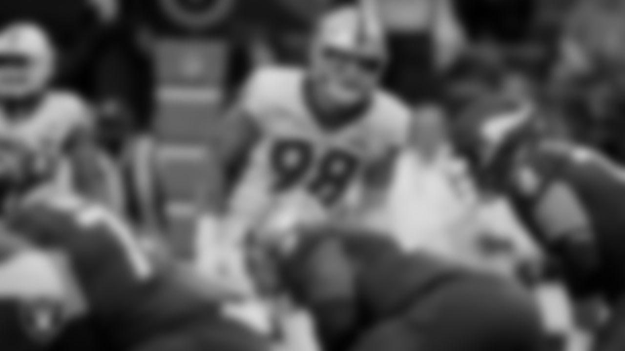 Las Vegas Raiders defensive end Maxx Crosby (98) during the 2022 Pro Bowl.