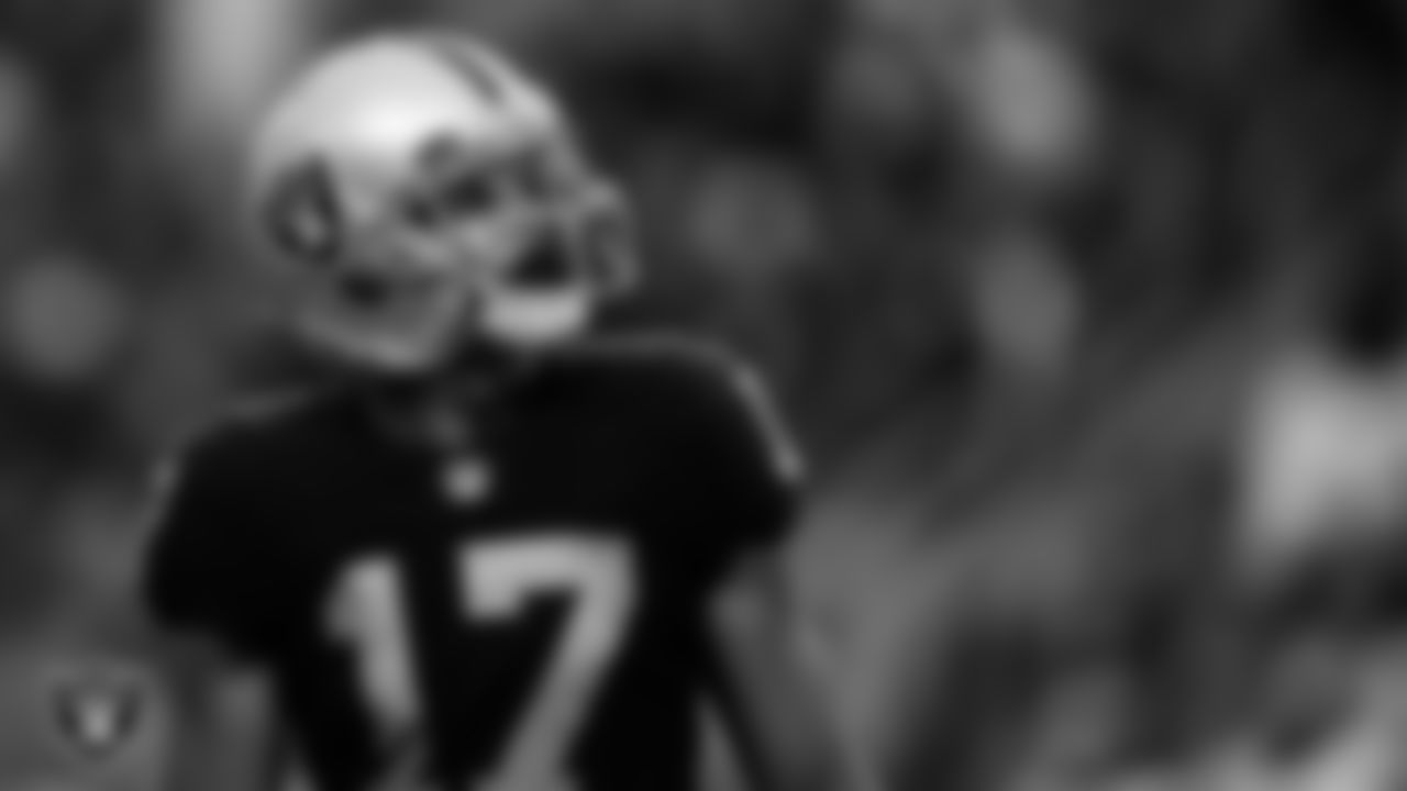 Las Vegas Raiders wide receiver Willie Snead IV (17) during the regular season home game against the Philadelphia Eagles.
