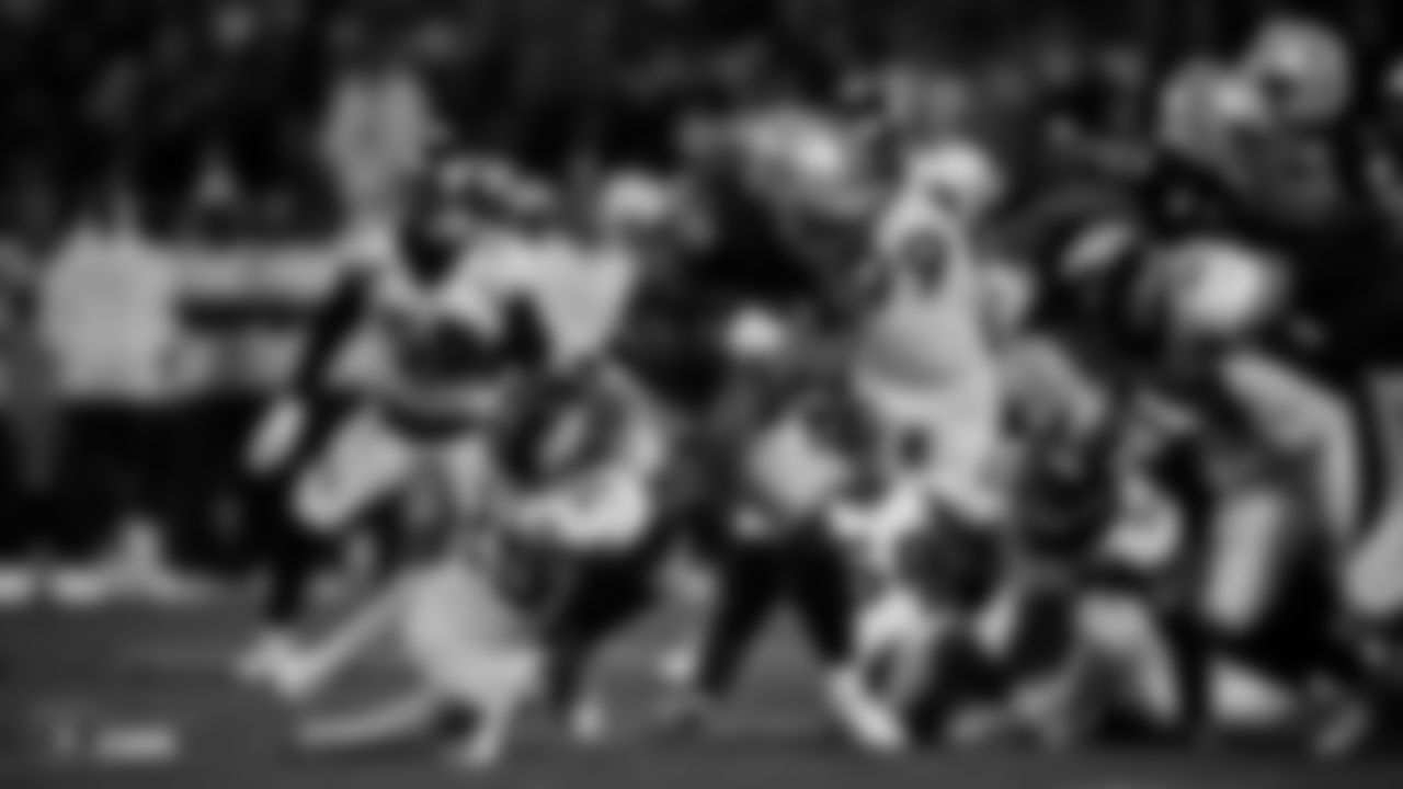 The Raiders regular season game against the Denver Broncos at Oakland-Alameda County Coliseum.