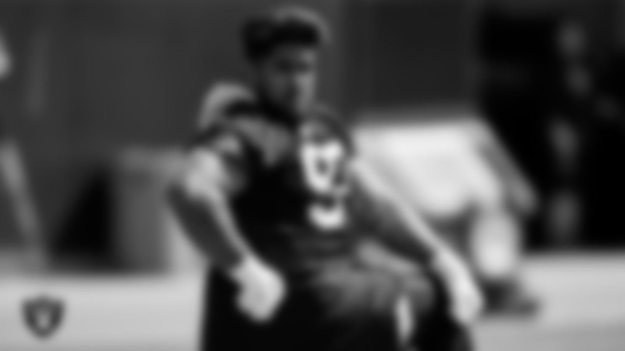 Las Vegas Raiders defensive tackle Kyle Peko (92) during Day One of 2022 Veteran Minicamp.