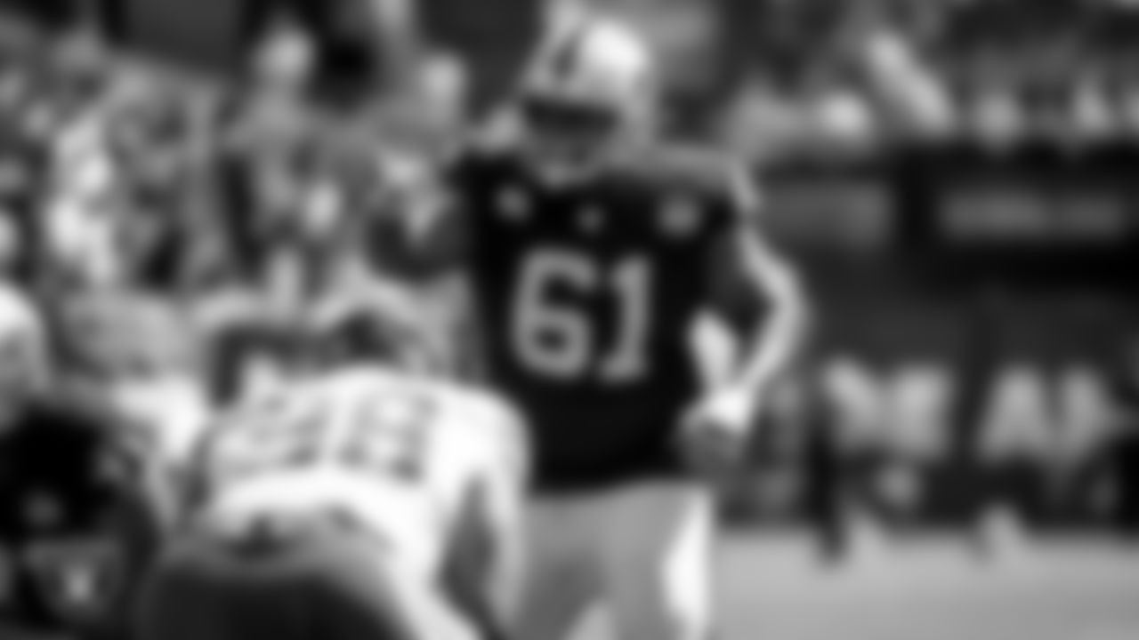Rodney Hudson has been the Raiders' starting center since signing with the team as a free agent in 2015. As a Raider, Hudson has been one of the top centers in the league and represented the team in the 2016, 2017 and 2019 Pro Bowls.