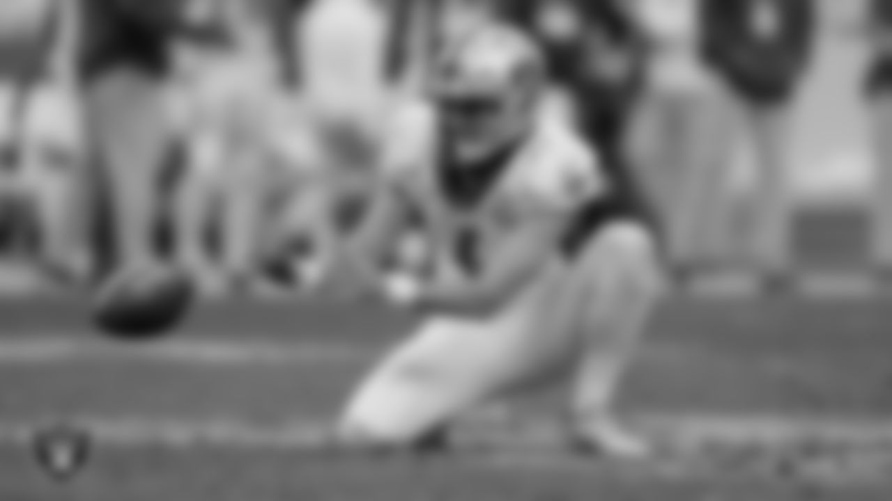Las Vegas Raiders punter AJ Cole (6) during the 2022 Pro Bowl at Allegiant Stadium.