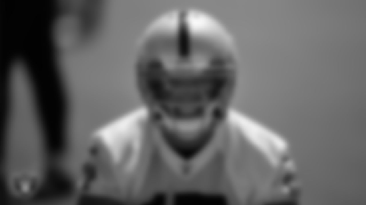 Las Vegas Raiders wide receiver Willie Snead IV (17) at an Organized Team Activity (OTA).