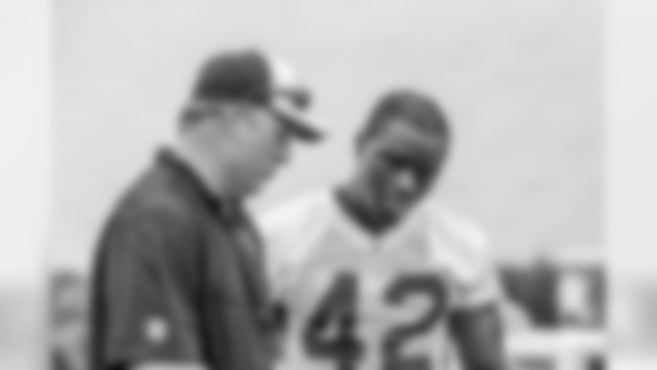 Head Coach Jack Del Rio and S Larry Asante