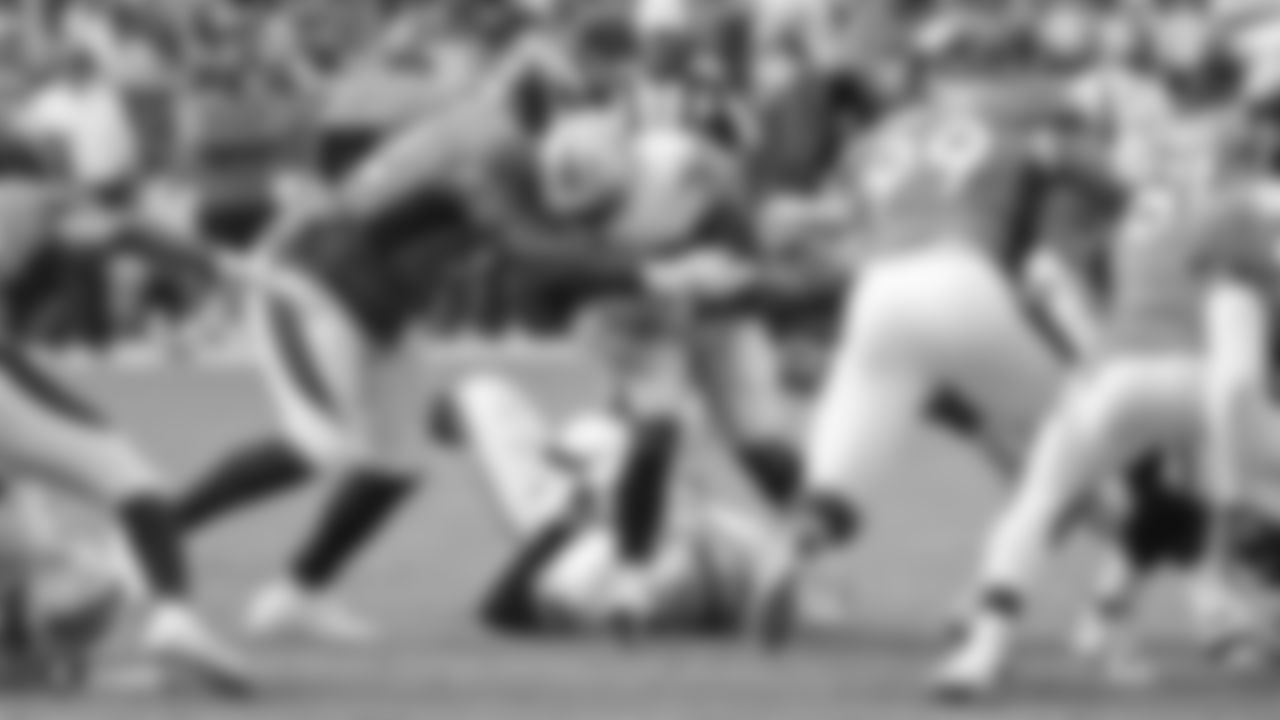 The Oakland Raiders regular season game against the Denver Broncos at Mile High Stadium, Sunday, September 16, 2018, in Denver, Colorado.
